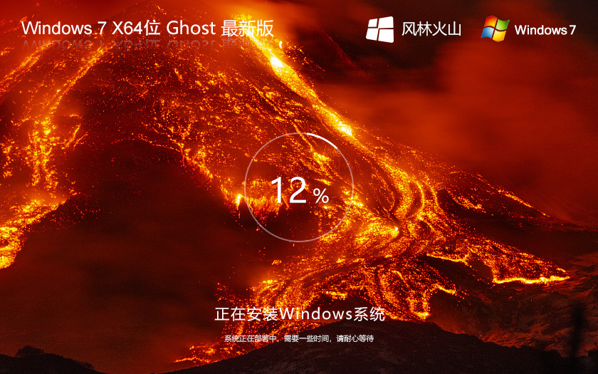 風林火山Win7系統64位 Windows7旗艦版 永久免費下載 v2023