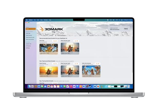 128元！3DMark終于原生支持蘋果macOS：可對(duì)比Windows/iOS/安卓