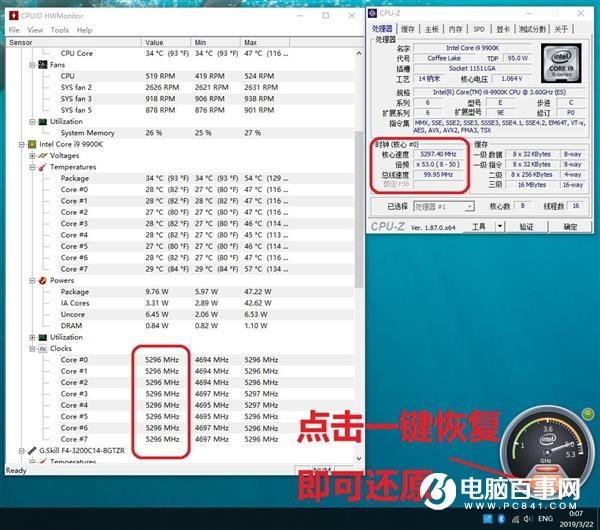 超频并非高手专享：Intel一键超频让CPU性能坐火箭