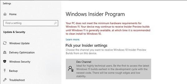 電腦硬件標準不符合Win11升級要求怎么辦？